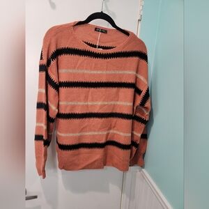 NWT Women's oversized striped sweater